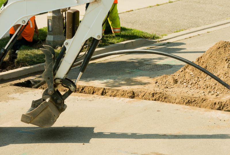 Trenching Equipment Used